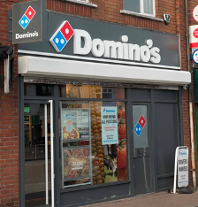 Domino's Pizza storefront - Rumney Hill